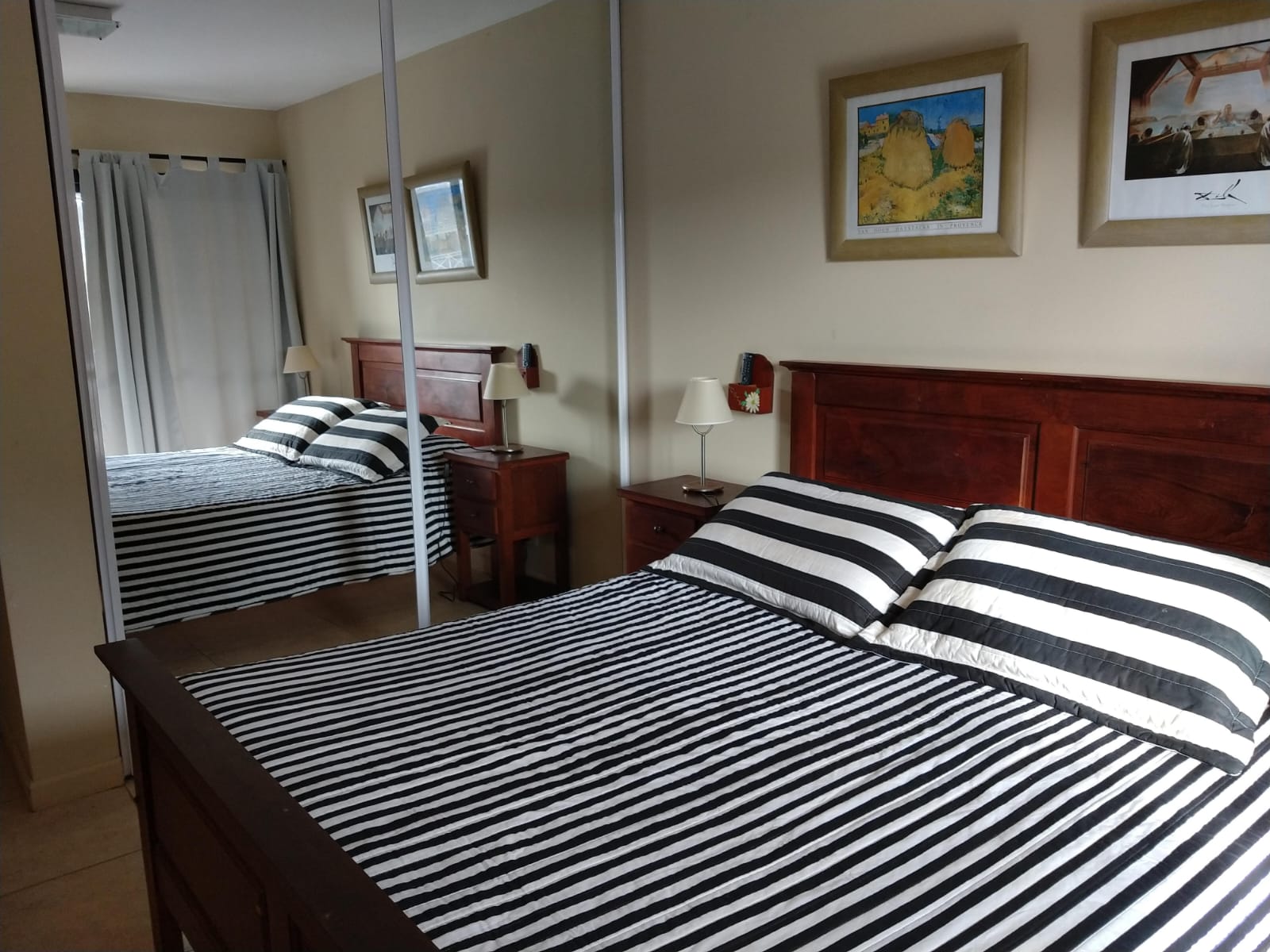 Imagen cama departamento 4 ambientes
